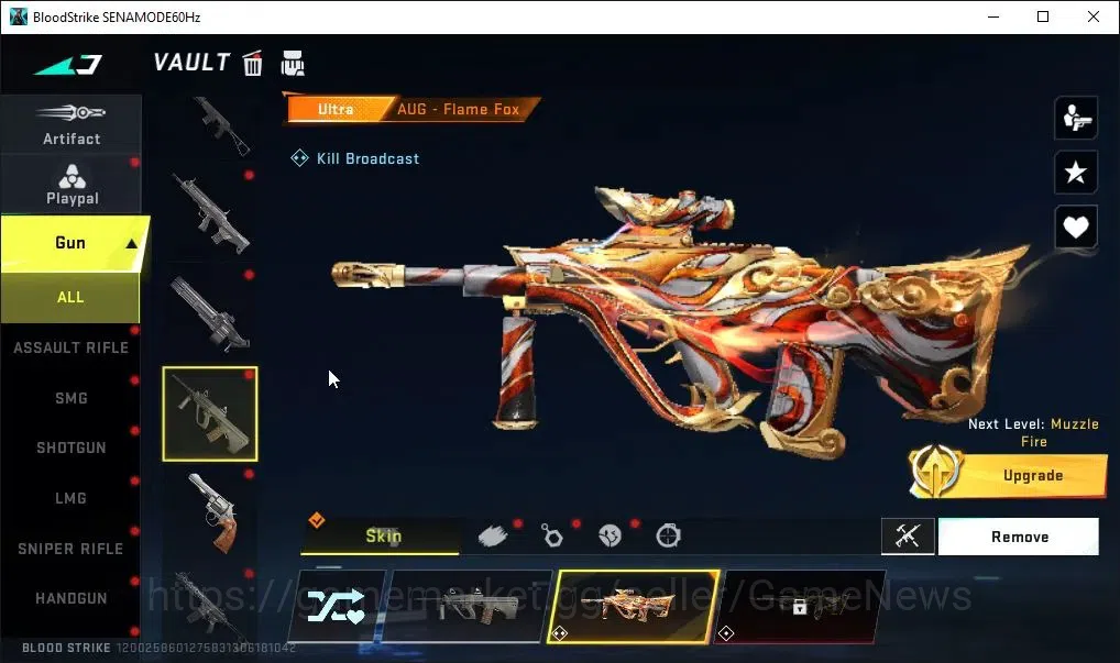 Blood Strike Accounts ASIA|ETERNAL DEagle|Collab EVA[KATYA,MCX,SCAR]|Col image 15
