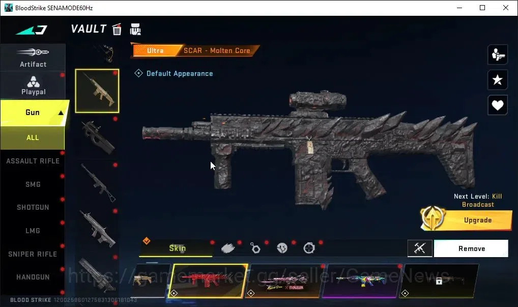 Blood Strike Accounts ASIA|ETERNAL DEagle|Collab EVA[KATYA,MCX,SCAR]|Col image 17