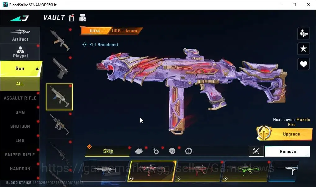Blood Strike Accounts ASIA|ETERNAL DEagle|Collab EVA[KATYA,MCX,SCAR]|Col image 18