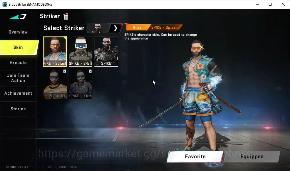 Blood Strike Accounts ASIA|ETERNAL DEagle|Collab EVA[KATYA,MCX,SCAR]|Col image 9