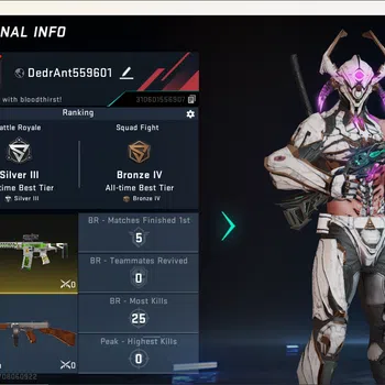 Blood Strike Accounts Others ASIA|1 Eternal Gun: M1887-Netherflame|2 Legendary Gun|1 Epic Name-Changing Card|Check SS BS2617B
