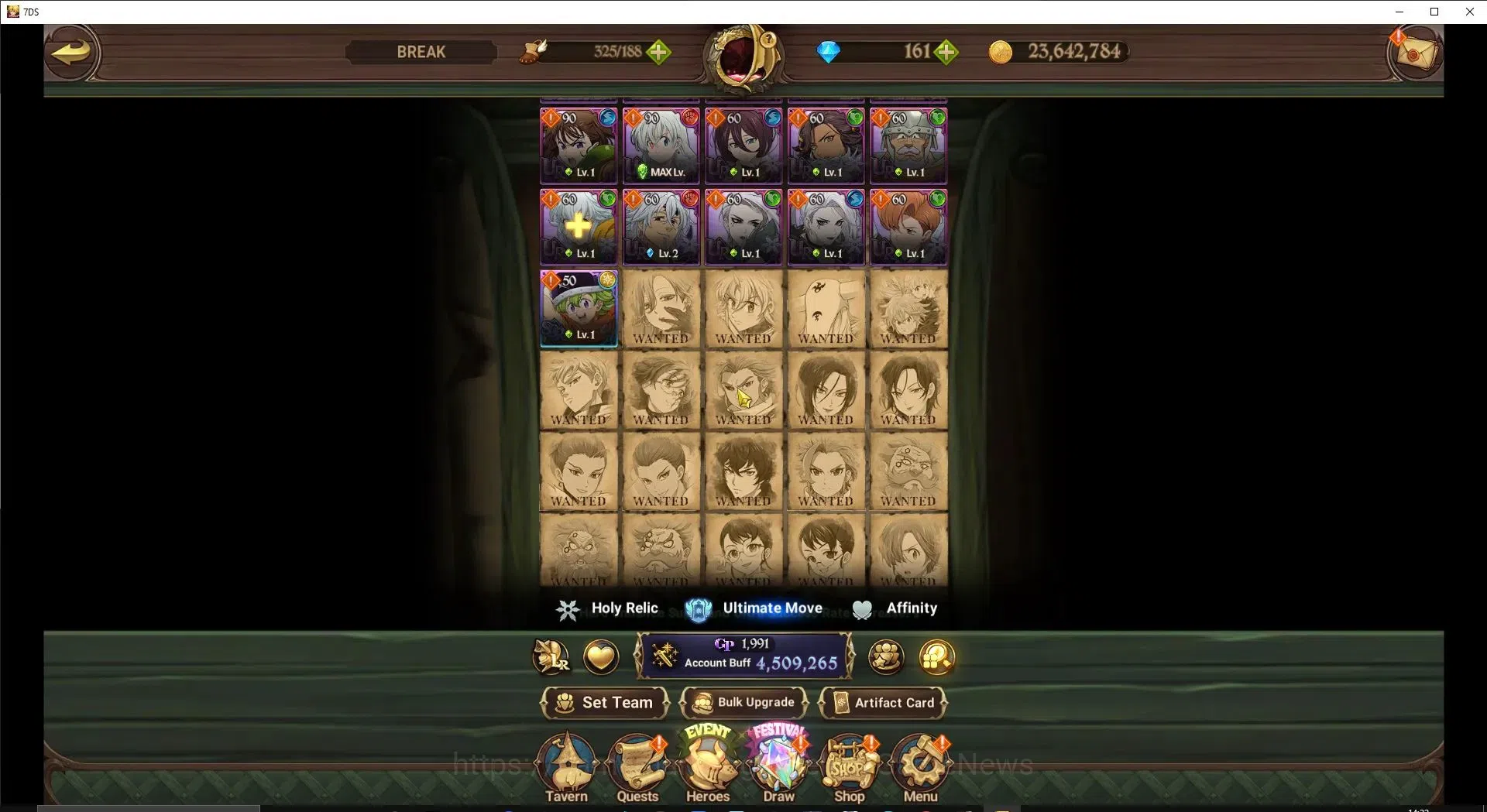 The Seven Deadly Sins: Grand Cross Accounts Global|4,5M CC|161 DM+43 LS|5 LR+9 UR|NMeli,S&B,HK image 11