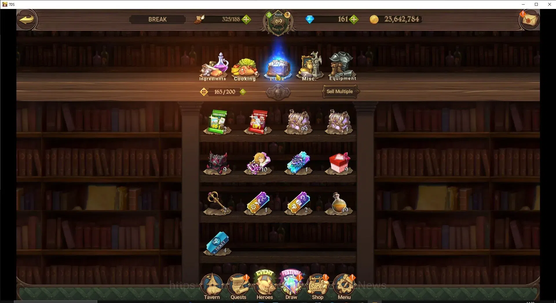 The Seven Deadly Sins: Grand Cross Accounts Global|4,5M CC|161 DM+43 LS|5 LR+9 UR|NMeli,S&B,HK image 19