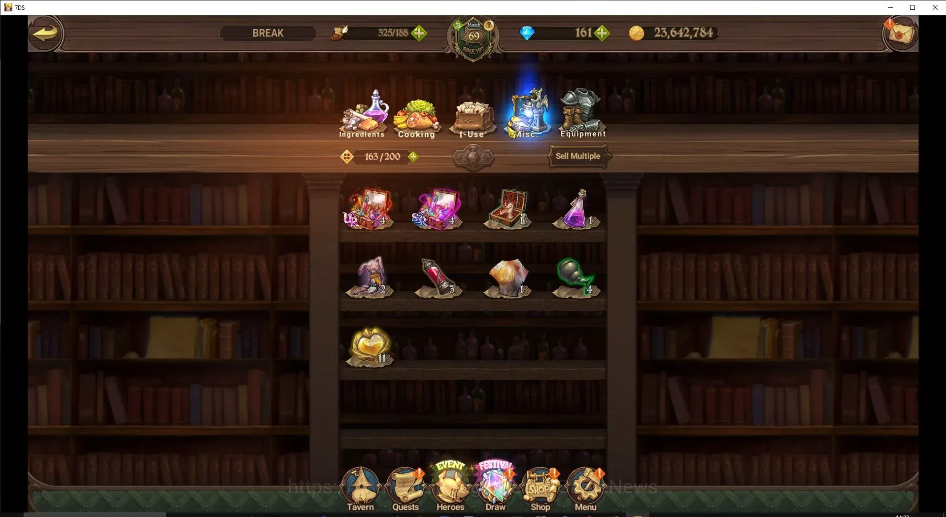 The Seven Deadly Sins: Grand Cross Accounts Global|4,5M CC|161 DM+43 LS|5 LR+9 UR|NMeli,S&B,HK image 20
