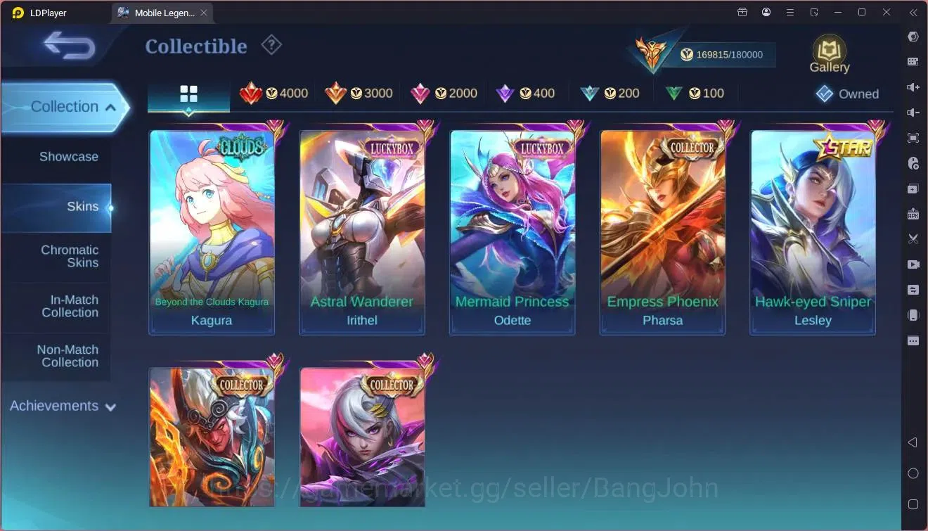 Mobile Legends: Bang Bang Accounts Global|Hero 132|Skin 450|Mega|Legend Alu,GS|Zenith image 12