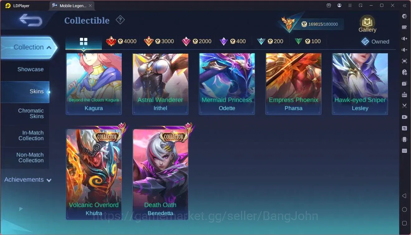 Mobile Legends: Bang Bang Accounts Global|Hero 132|Skin 450|Mega|Legend Alu,GS|Zenith image 13