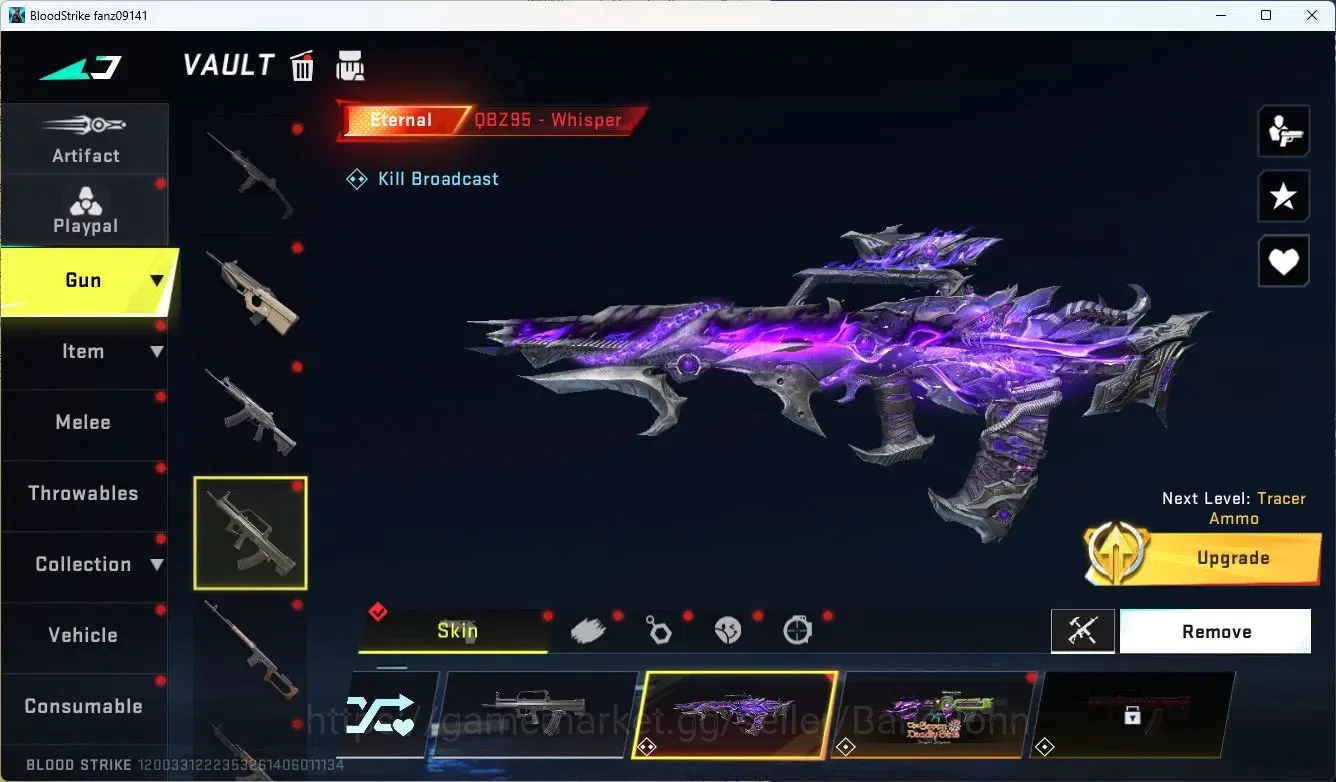 Blood Strike Accounts ASIA|3 Eternal Gun|6 Collab Gun 7DS/TR|3 ULTRA|Man image 10