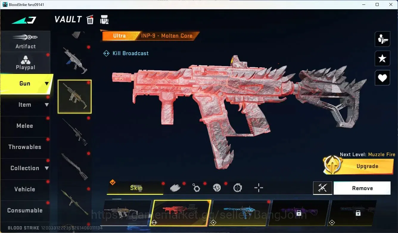Blood Strike Accounts ASIA|3 Eternal Gun|6 Collab Gun 7DS/TR|3 ULTRA|Man image 4