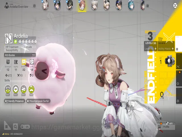 Arknights: Endfield Accounts NA EU | starter fresh | Tangtang, pogranic, Ardelia WP6s 5 | sign n detail check SS AKE221B 11
