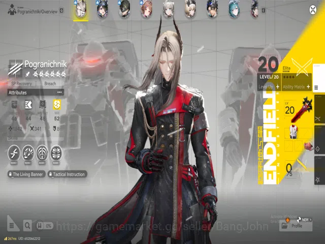 Arknights: Endfield Accounts NA EU | starter fresh | Tangtang, pogranic, Ardelia WP6s 5 | sign n detail check SS AKE221B 14
