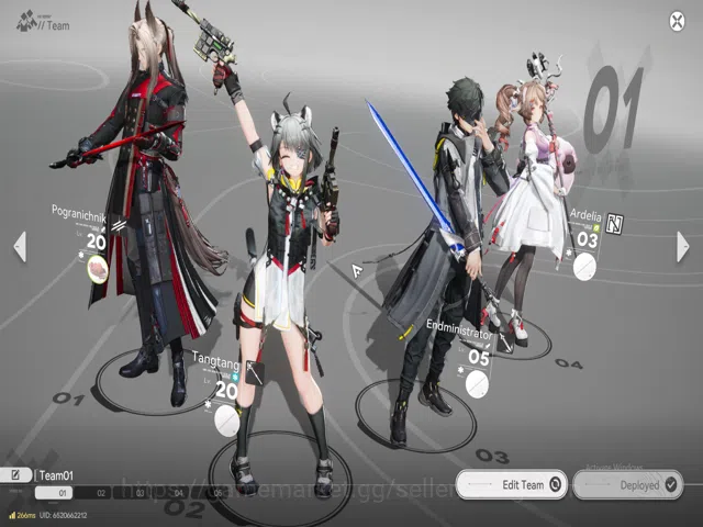 Arknights: Endfield Accounts NA EU | starter fresh | Tangtang, pogranic, Ardelia WP6s 5 | sign n detail check SS AKE221B 5