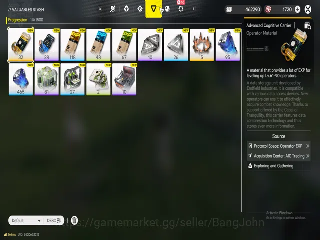 Arknights: Endfield Accounts NA EU | starter fresh | Tangtang, pogranic, Ardelia WP6s 5 | sign n detail check SS AKE221B 9