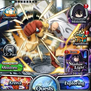 Grand Summoners Accounts End-Game Global|Rank 137|22 Ascend 9 TW|(Saitama,S Miyu,Shadow,LM Isliid,Igris,Cha