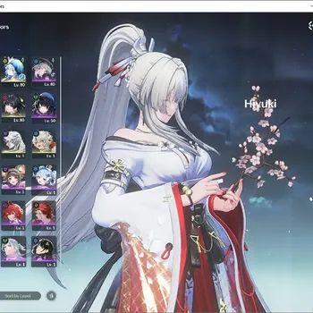 Wuthering Waves Accounts Others SEA|UL 54|1 Limited|Hiyuki RC5 + Sign & 3 Standard Verina,Calcharo,Lingyang|Female MC|Log