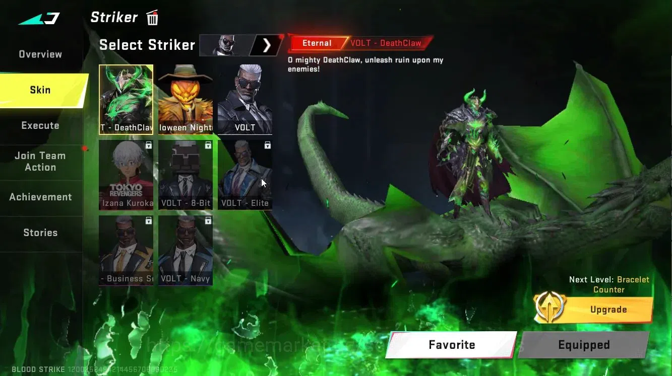 Blood Strike Accounts ASIA|EVO AK47-Hellride lv 5, GALIL-Reaper Lv 5|ETE image 16