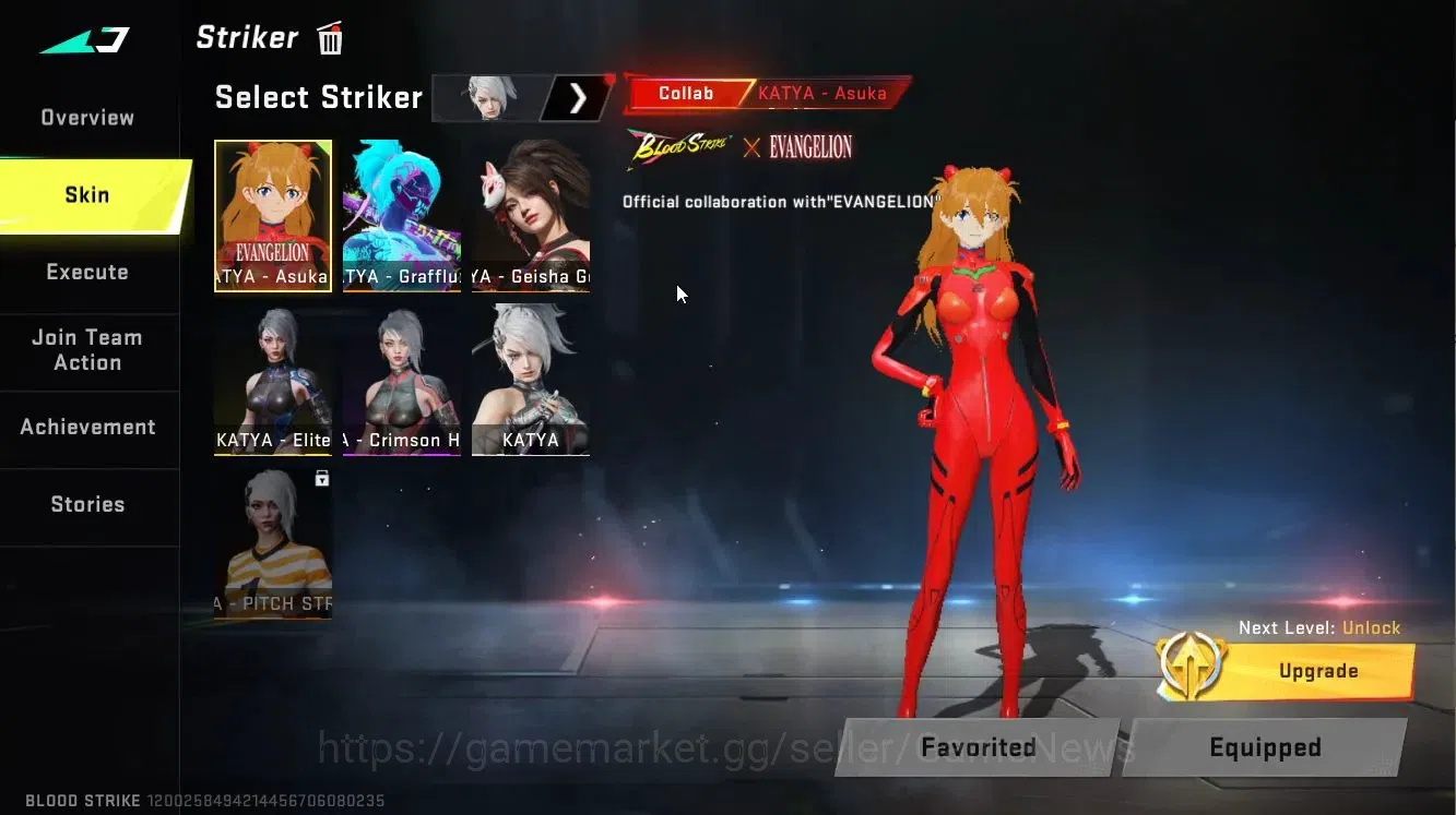 Blood Strike Accounts ASIA|EVO AK47-Hellride lv 5, GALIL-Reaper Lv 5|ETE image 3