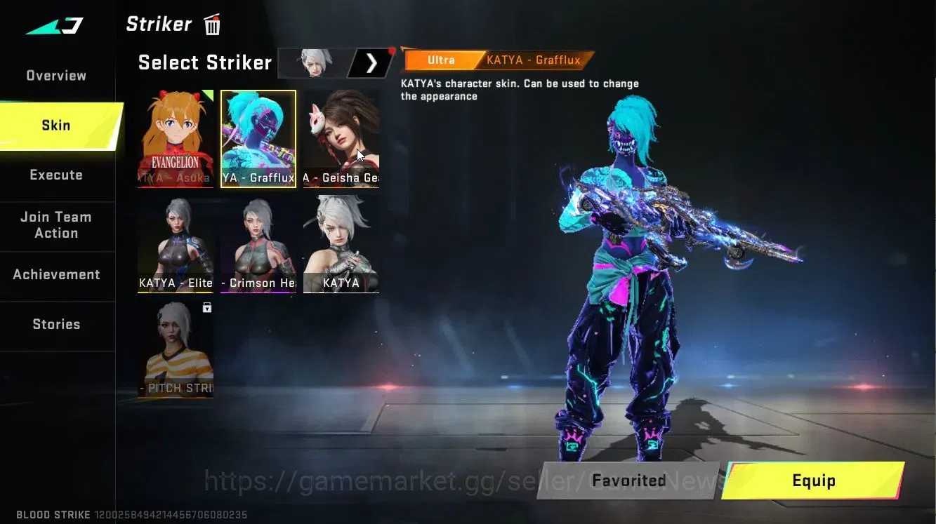 Blood Strike Accounts ASIA|EVO AK47-Hellride lv 5, GALIL-Reaper Lv 5|ETE image 4