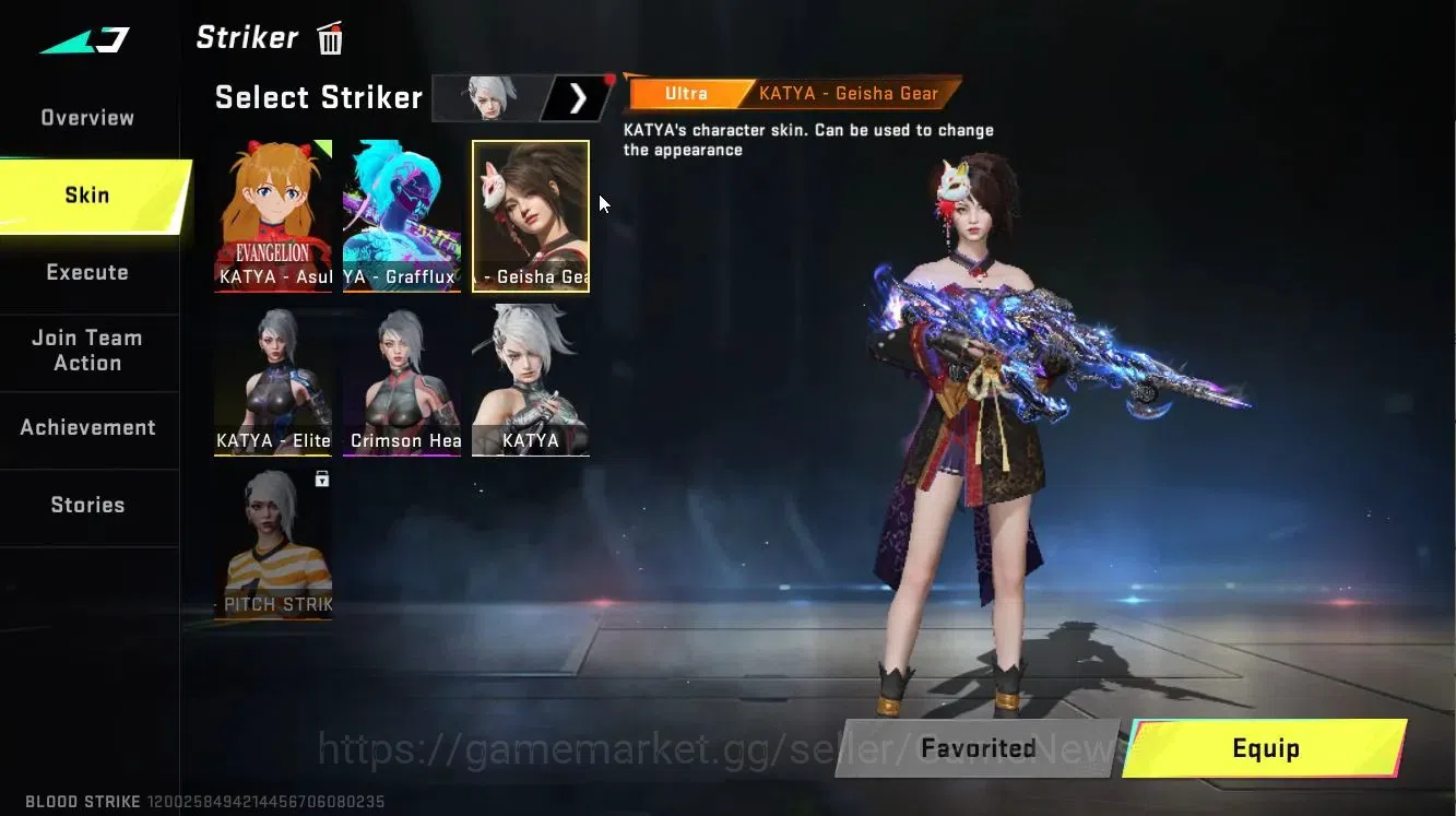 Blood Strike Accounts ASIA|EVO AK47-Hellride lv 5, GALIL-Reaper Lv 5|ETE image 5