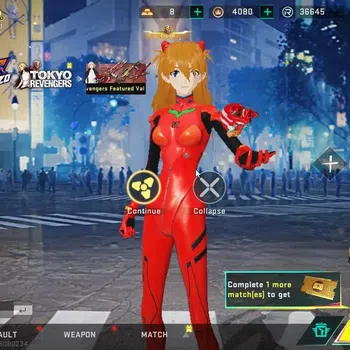Blood Strike Collab Skin ASIA|EVO AK47-Hellride lv 5, GALIL-Reaper Lv 5|ETE image 1