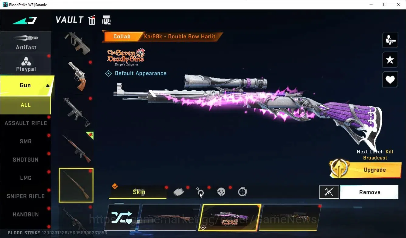 Blood Strike Accounts ASIA|ETERNAL DeAgle+COLLAB TOKREV MCX,FN2000,Takem image 10