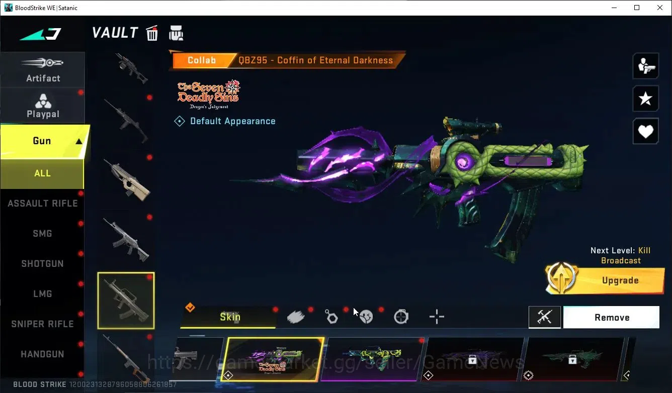 Blood Strike Accounts ASIA|ETERNAL DeAgle+COLLAB TOKREV MCX,FN2000,Takem image 11