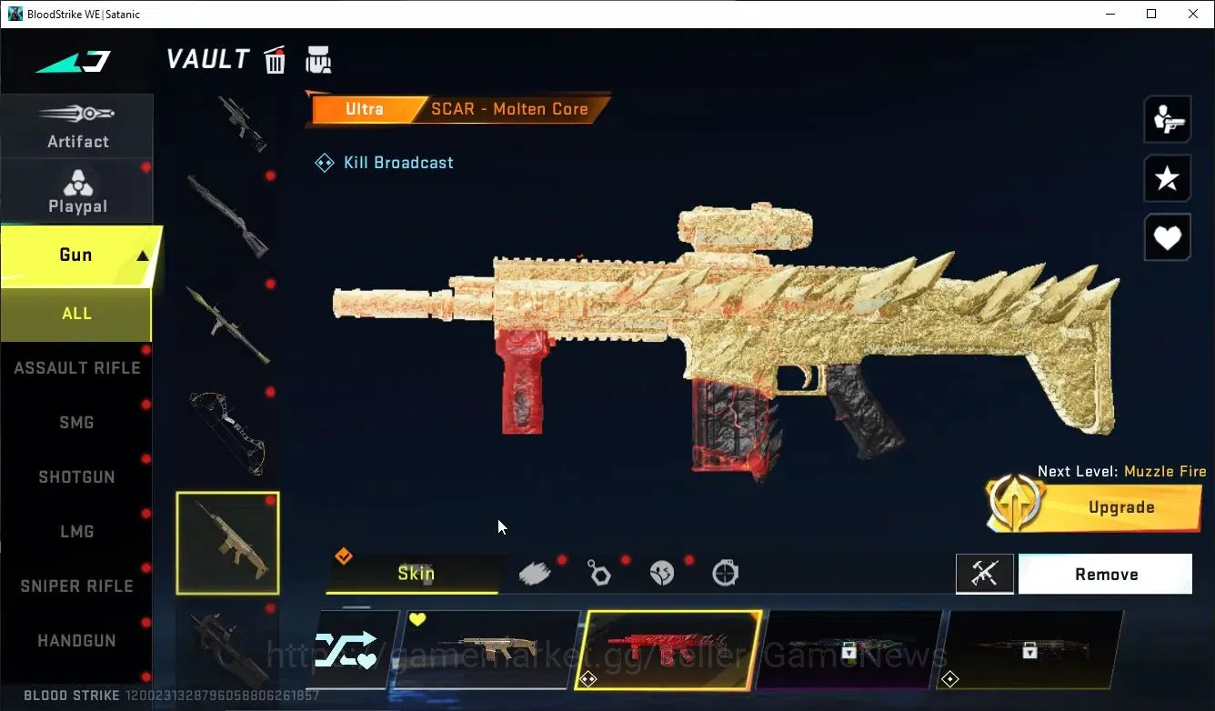Blood Strike Accounts ASIA|ETERNAL DeAgle+COLLAB TOKREV MCX,FN2000,Takem image 16