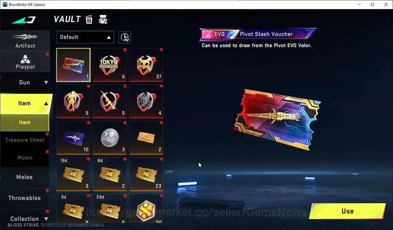Blood Strike Accounts ASIA|ETERNAL DeAgle+COLLAB TOKREV MCX,FN2000,Takem image 18