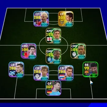 eFootball Accounts Legends & Iconic Players Android|Power 3204|18 Epic Frank Lampard,Yaya Toure,Roberto Baggio,Guti,Kaka|17
