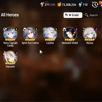 Epic Seven Accounts Limited Hero GLOBAL UnVerif|NewEra|6 ML (Lisette,Har Setti,SE Celine,Etc)+HARU,UP Politis,Etc|Poh+Bless