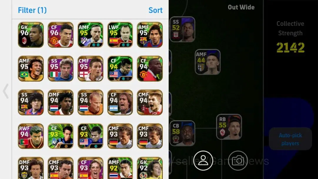 eFootball Accounts Android|Old Card Collection|Show Time Donnarumma,Y image 4