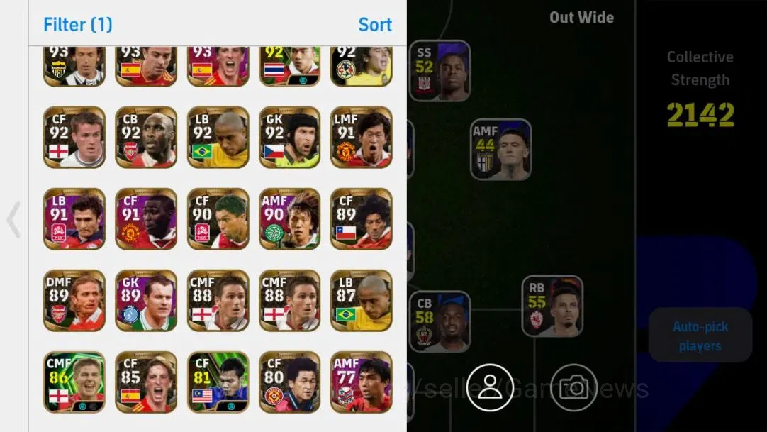 eFootball Accounts Android|Old Card Collection|Show Time Donnarumma,Y image 5