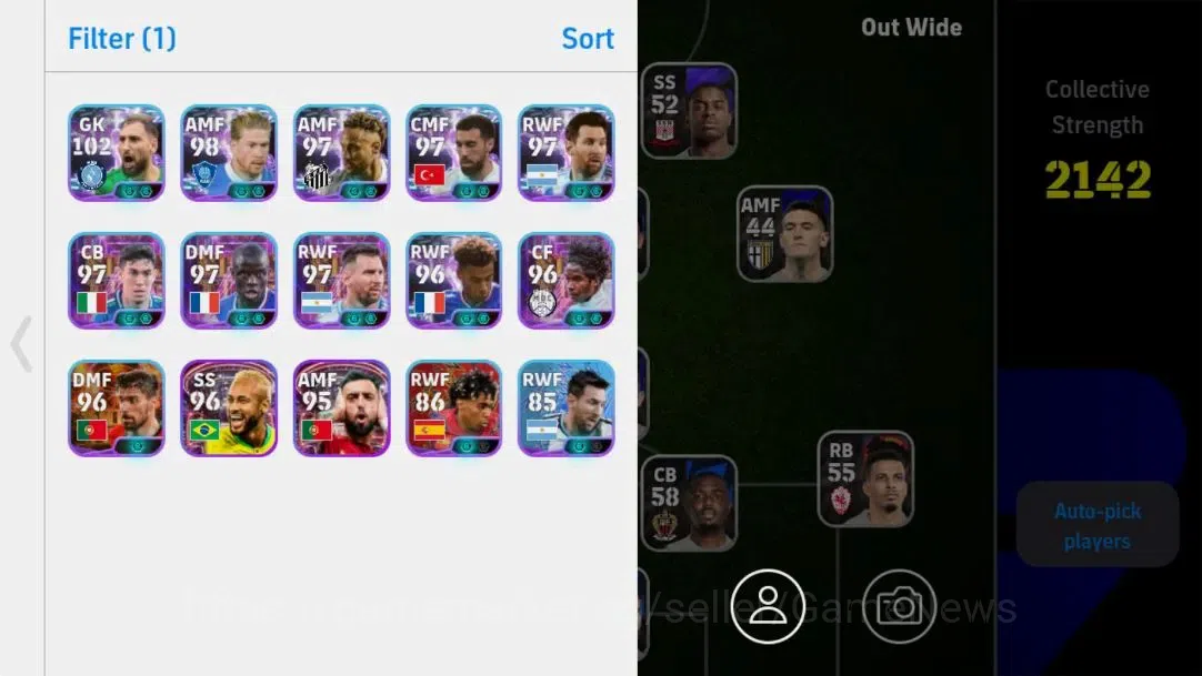 eFootball Accounts Android|Old Card Collection|Show Time Donnarumma,Y image 6