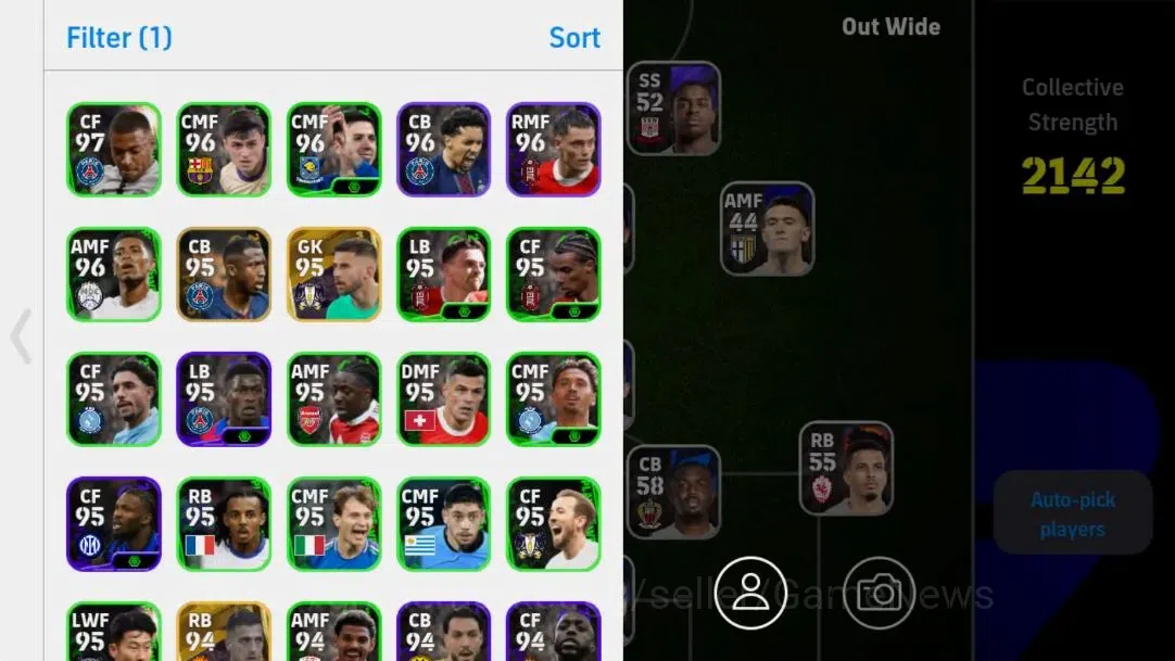 eFootball Accounts Android|Old Card Collection|Show Time Donnarumma,Y image 8