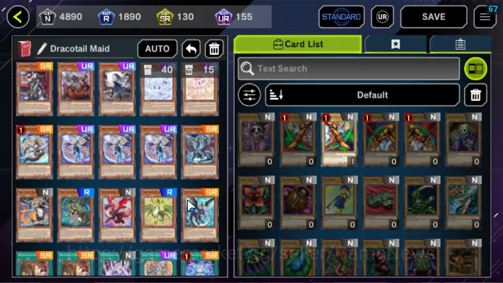 Yu-Gi-Oh! Master Duel Accounts Lv 18 | 20 Deck |Dracotail Maid, Vsk9, Yummy, Radi image 3