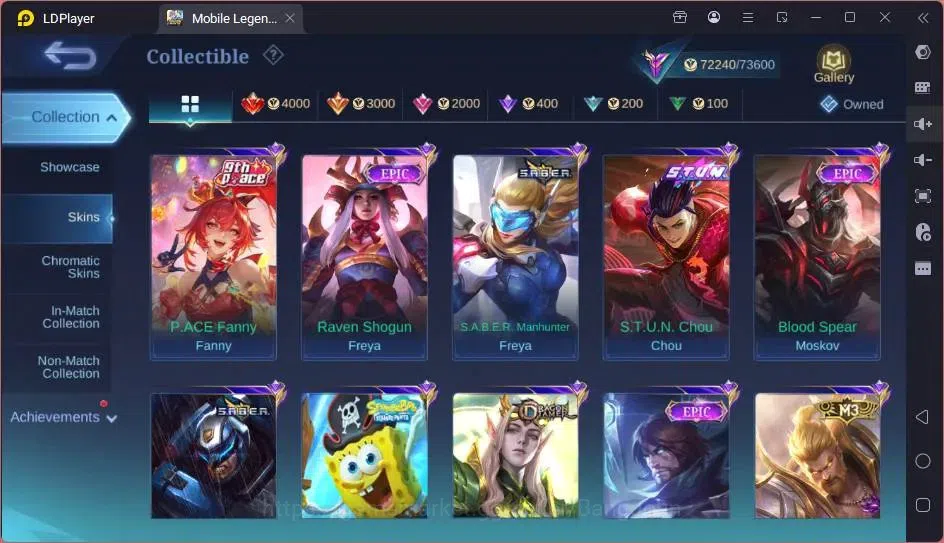 Mobile Legends: Bang Bang Accounts Global|Hero 132|Skin 315|Renowned|Collector Natali image 10