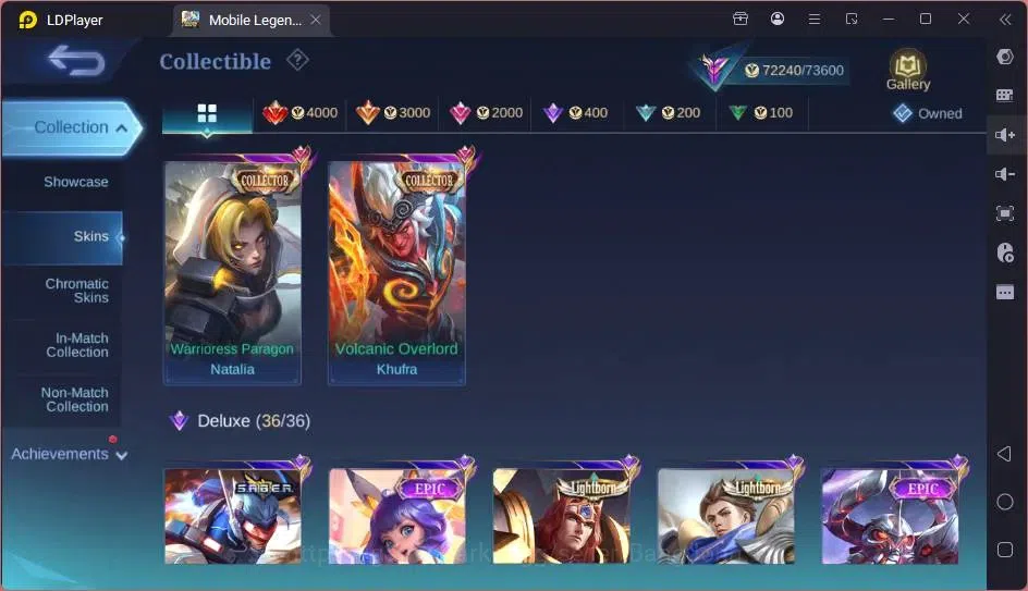 Mobile Legends: Bang Bang Accounts Global|Hero 132|Skin 315|Renowned|Collector Natali image 13