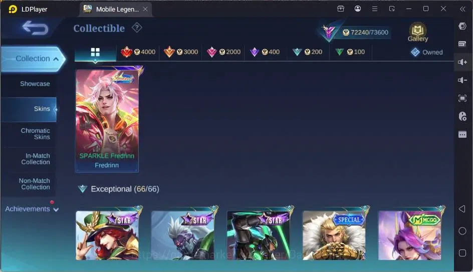 Mobile Legends: Bang Bang Accounts Global|Hero 132|Skin 315|Renowned|Collector Natali image 5