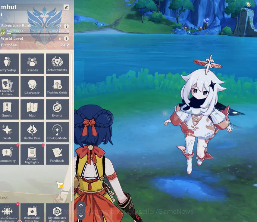 Genshin Impact Mid Game ASIA|AR53|5Limited+25(*4Character)|Neuvilatte,Furi image 1