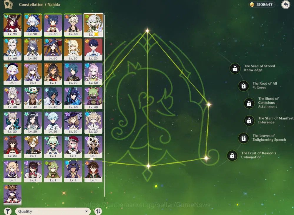 Genshin Impact Accounts Mid Game 5