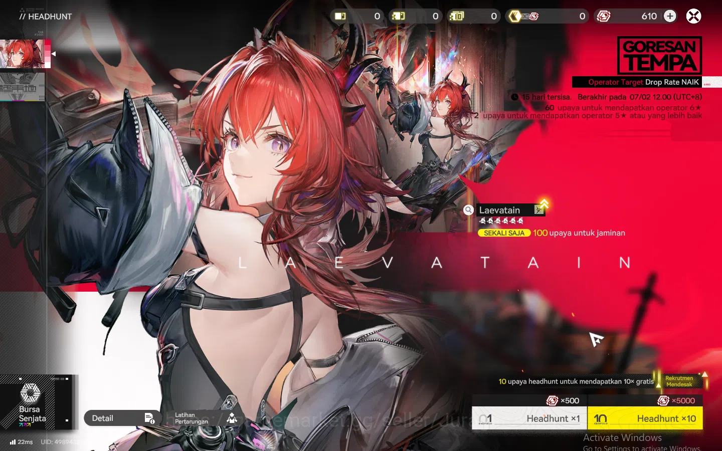Arknights: Endfield Accounts ASIA|2 Meta SSR (Last Rite+Pogranichnik) + 8 SR Ch image 10