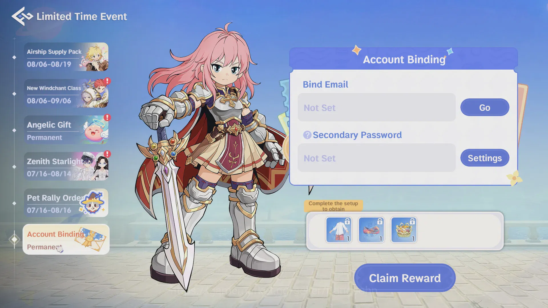 Ragnarok: The New World Accounts Sv Eddga|Unverif Email|Lv.69 Blacksmith|2 Pet SSR|3 Set Outfit|1.03M BoundZeny|Check SS 1