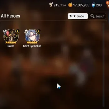 Epic Seven Accounts Starter Global Unverif|Best Starter|2ML(Notos,SECeline)|Theater Locked|PoH+Bless ON|MoR 9|Stigma