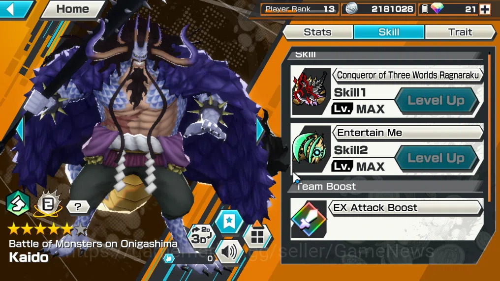 One Piece Bounty Rush Accounts Global|3EX 1MAX|The4Emperor Teach,BMO Kaido,GP New image 7