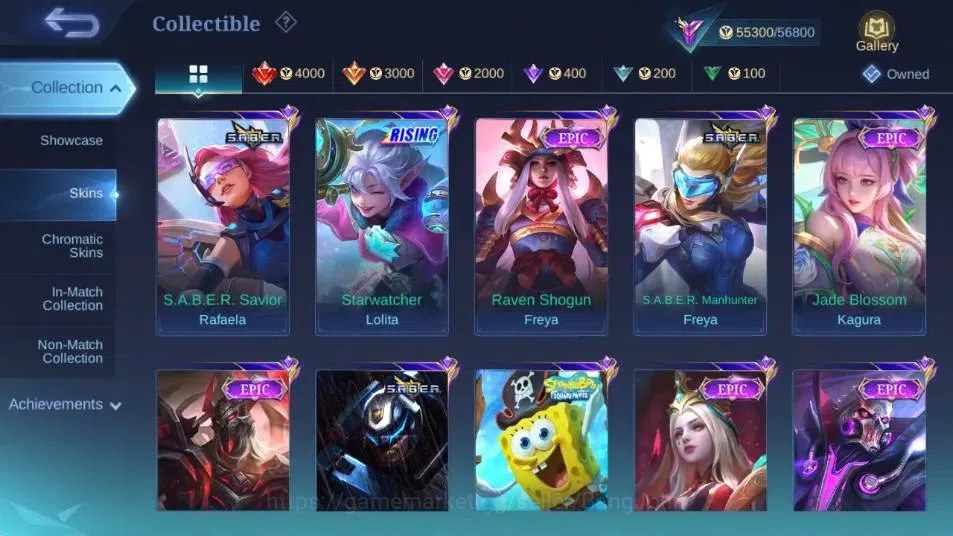 Mobile Legends: Bang Bang Accounts Global|Skin 273|Renowned|Collector Natalia|Collab image 10