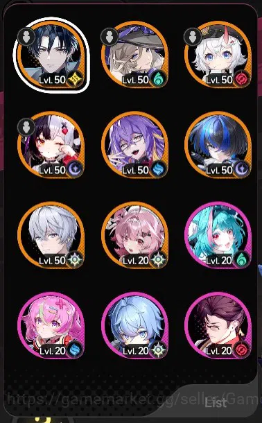 Neverness to Everness Accounts GLOBAL SEA|HL 39|TL 20|7 SSR Chaos,Lacrimosa,Jiuyu image 2