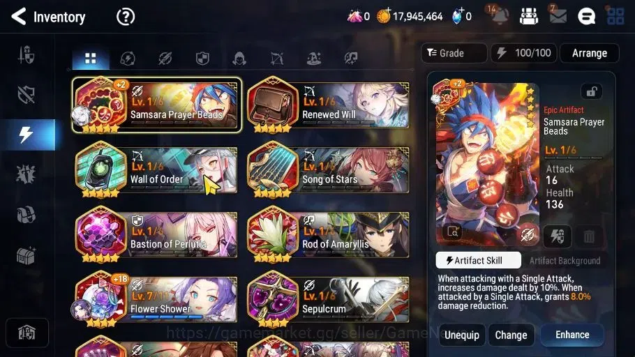 Epic Seven Accounts GLOBAL Unverif|New Era|6 ML(Salome,Straze,Belian)+ image 11
