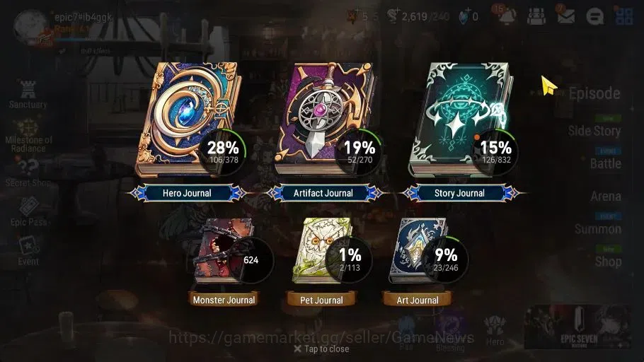 Epic Seven Accounts GLOBAL Unverif|New Era|6 ML(Salome,Straze,Belian)+ image 3