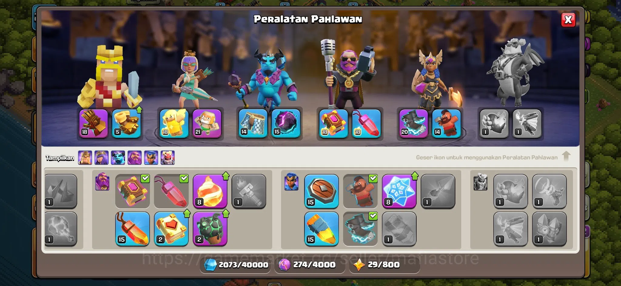 Clash of Clans Accounts TH16 Near-Max BK 85, AQ 85, GW 60, Max Giant Gaunt image 13