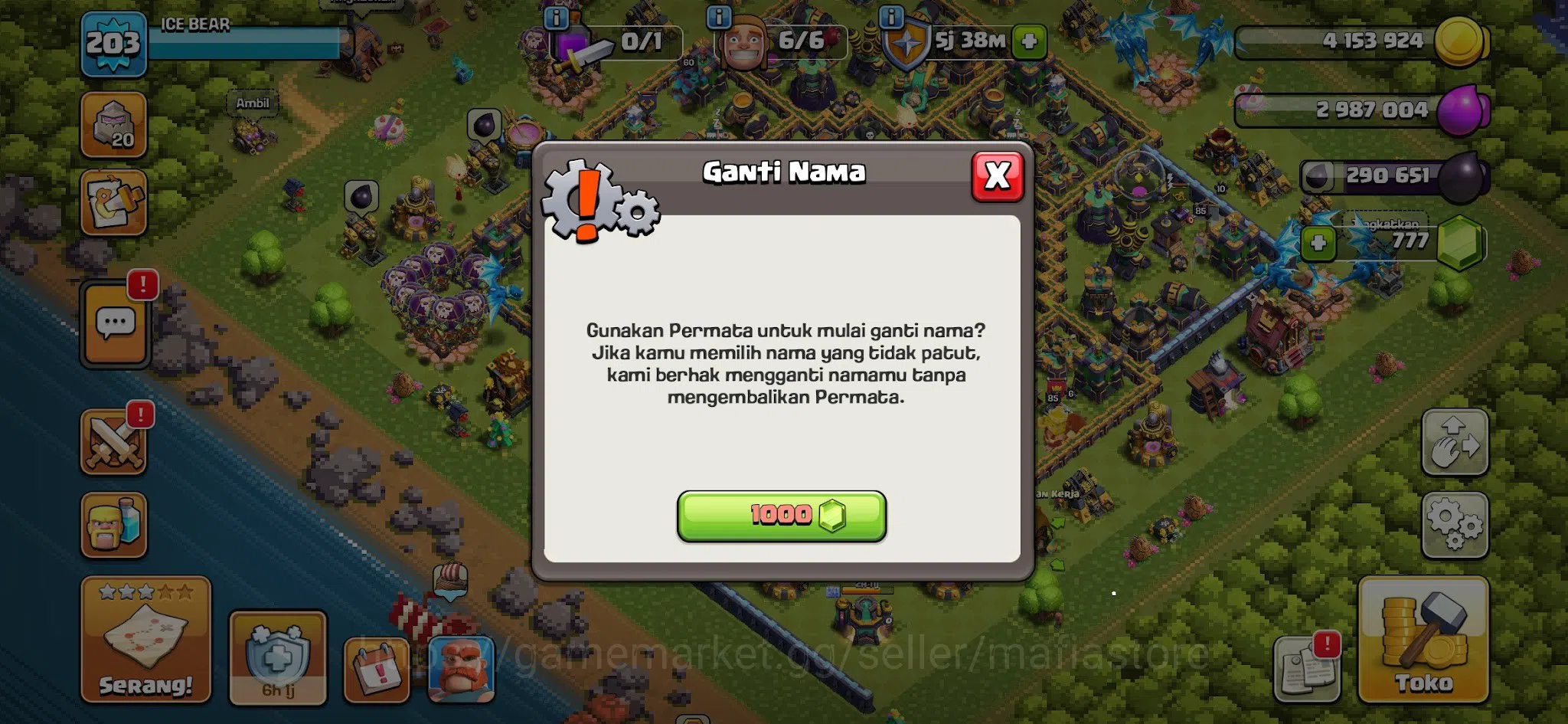 Clash of Clans Accounts TH16 Near-Max BK 85, AQ 85, GW 60, Max Giant Gaunt image 16