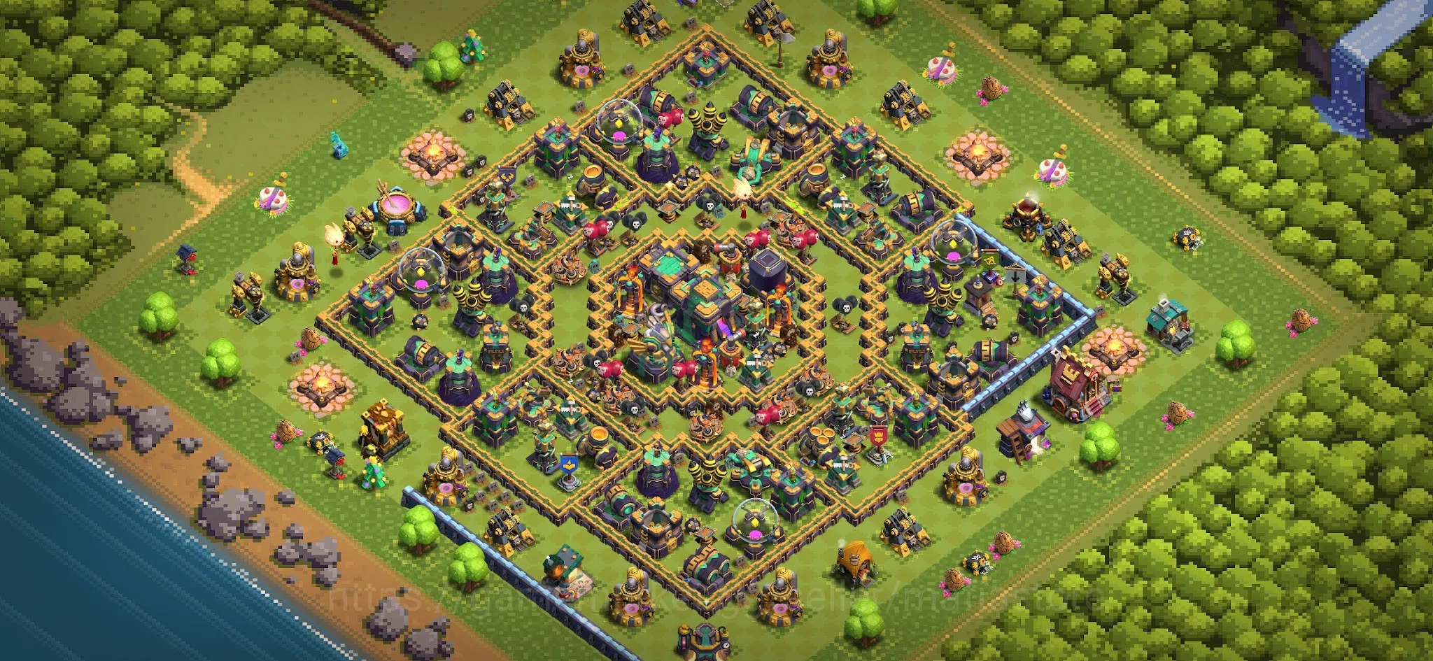 Clash of Clans Accounts TH16 Near-Max BK 85, AQ 85, GW 60, Max Giant Gaunt image 3